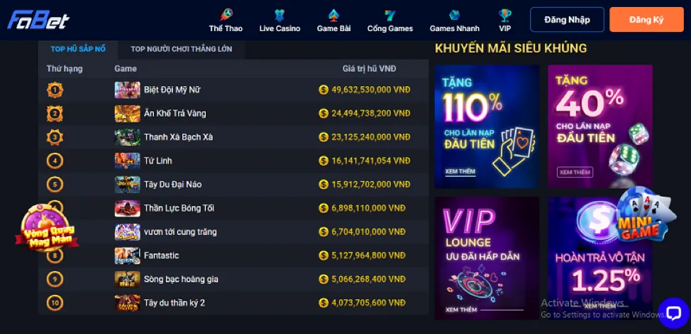 Khoảnh khắc trúng jackpot trong game nổ hũ pp777x